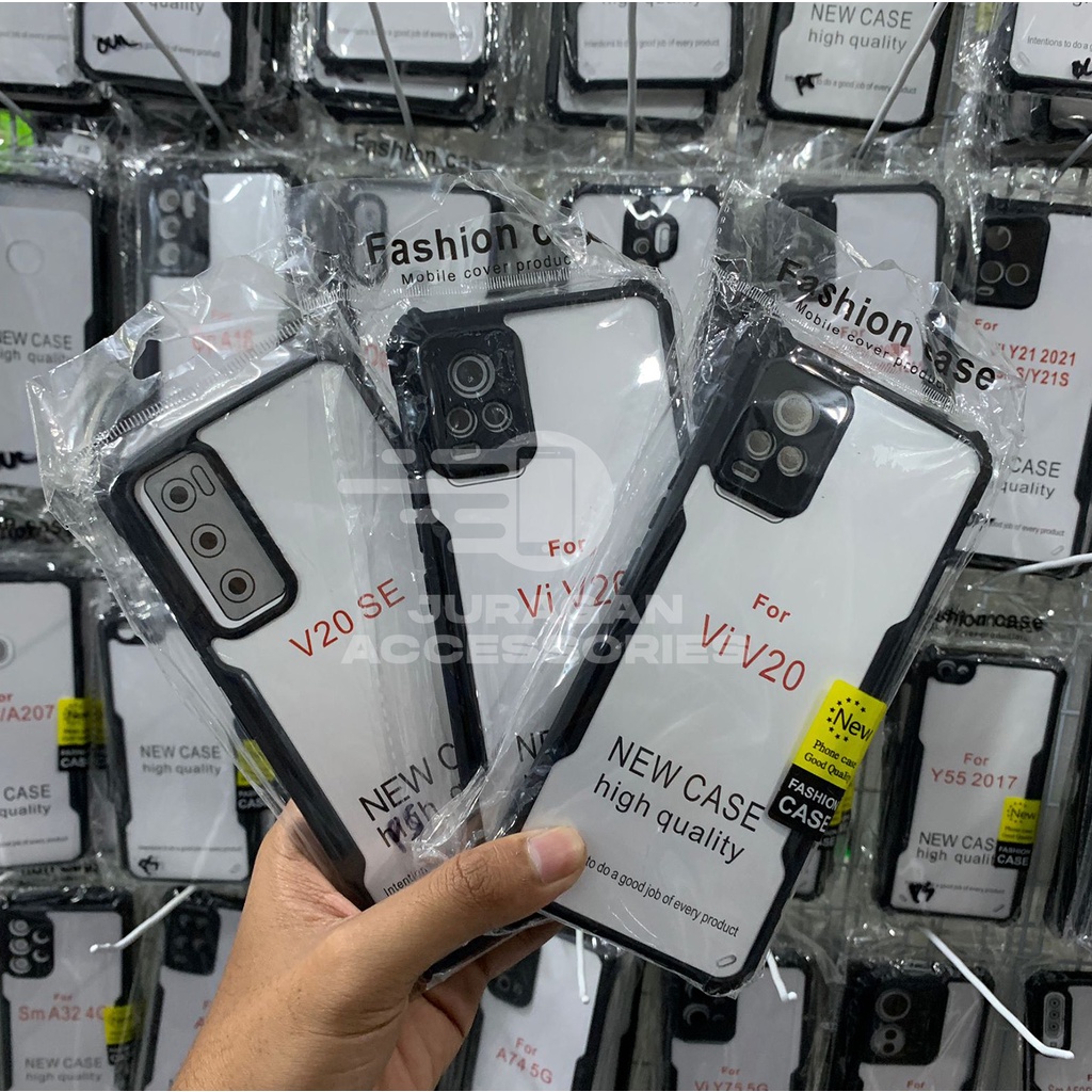 SPIGEN CASE PREMIUM HIGH QUALITY TRANSPARAN CASE VIVO V3/V5/V5 PLUS/V7/V7 PLUS/V9/V11/V11i/V15/V15 P