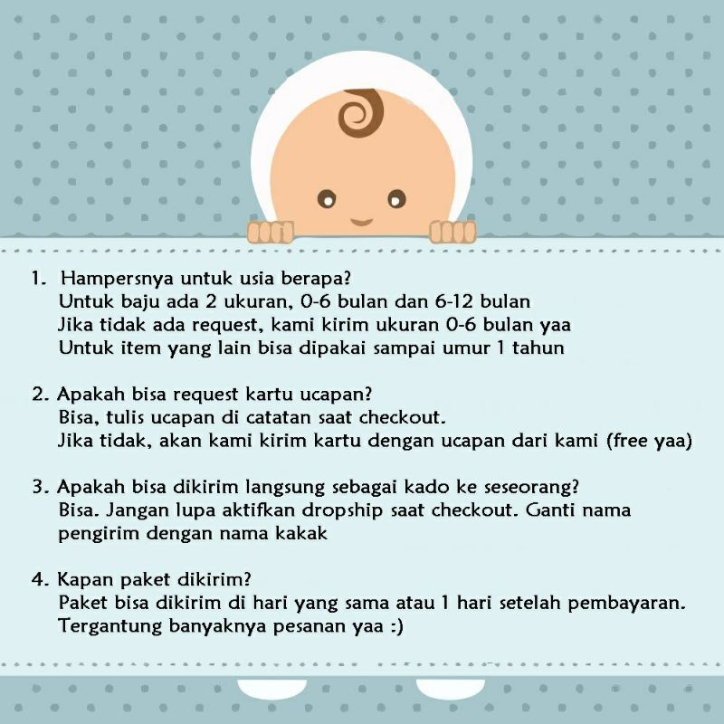 HAMPERS BAYI BABY GIFT CANTIK LAKI PEREMPUAN