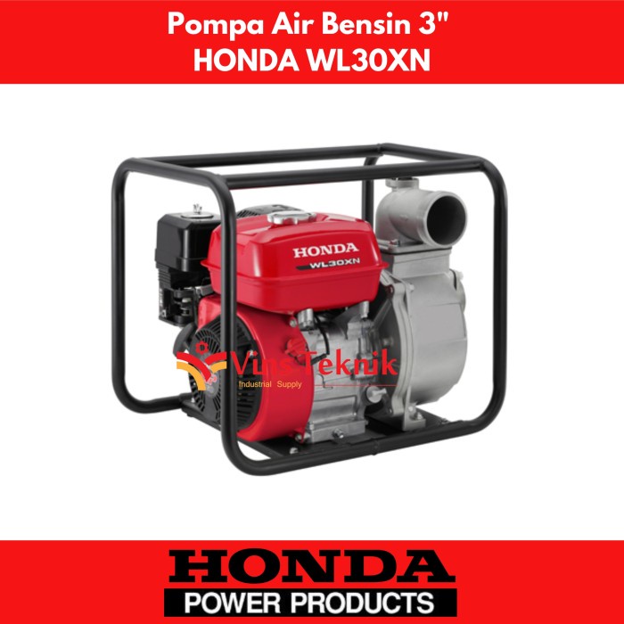 Mesin Pompa Air Honda Wl30Xn Water Pump Wl 30 Xn 3 Inch
