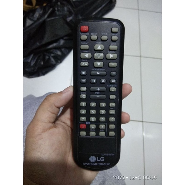 REMOTE REMOT DVD HOME THEATER LG COV30748156 ORIGINAL ASLI