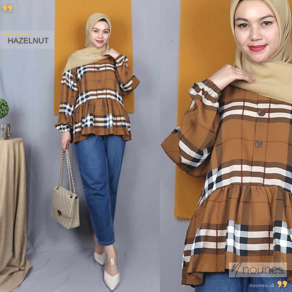 Nounes Emma Top Oversized Drop Shoulder matt Shakila