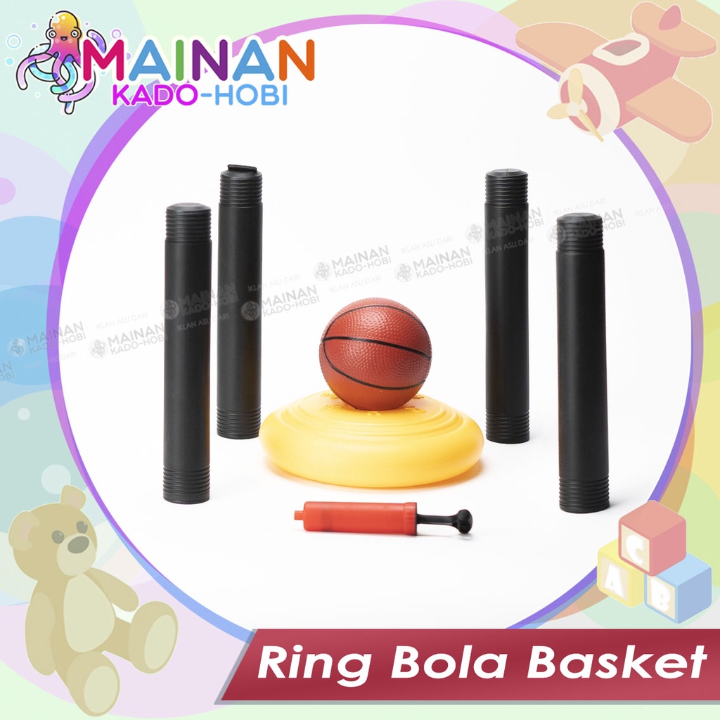 MAINAN ANAK RING BOLA BASKETBALL