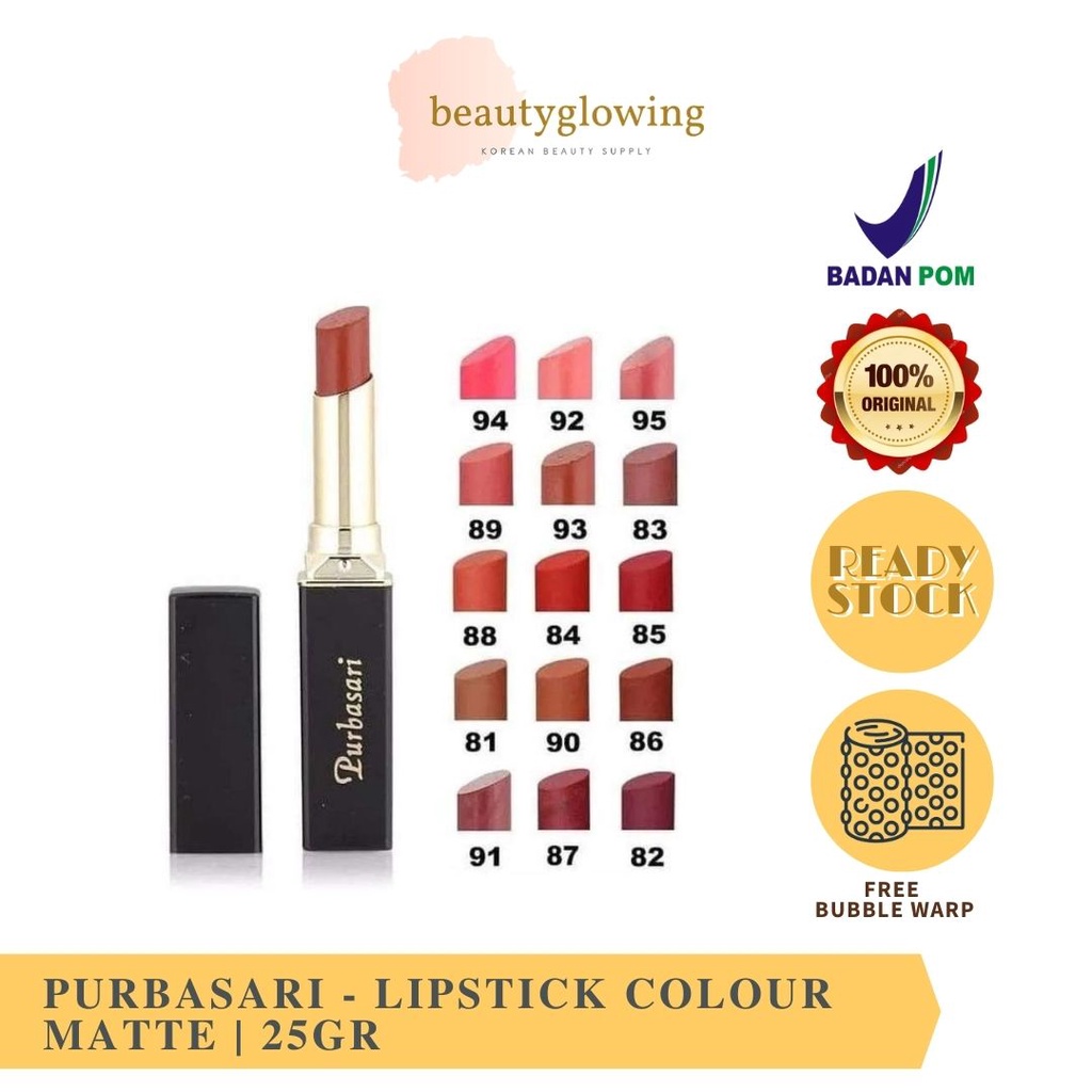 PURBASARI LIPSTICK COLOR MATTE