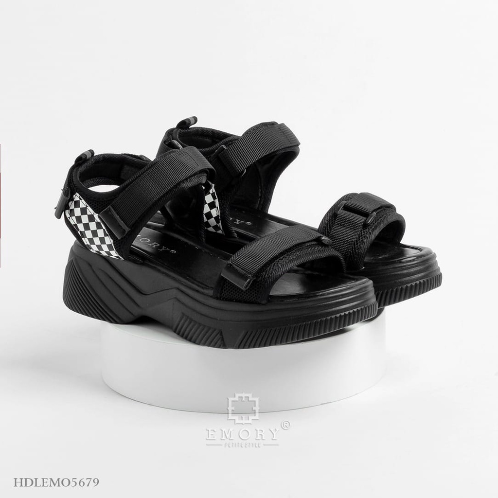 SV - EMORY Amary Sandal Gunung Wedges Wanita HDLEMO5679