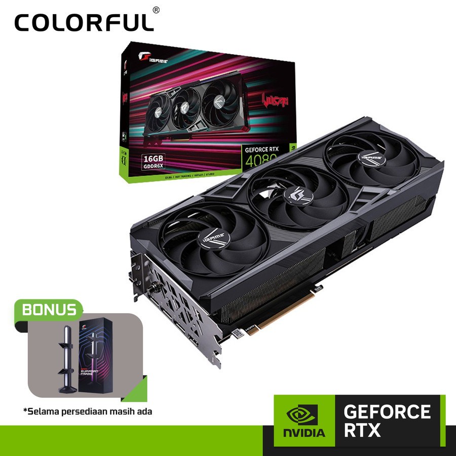 Colorful iGame GeForce RTX 4080 16GB Vulcan OC-V