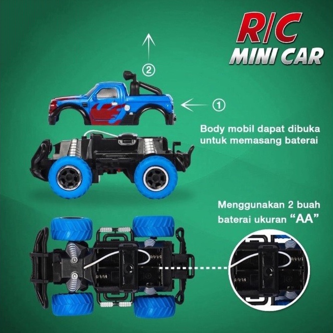 Mainan Anak Laki Laki Mobil Mobilan Besar | Rc Rock Crawler | Mainan Mobil Remote Control Off Road | Kado Ulang Tahun Anak Cowok