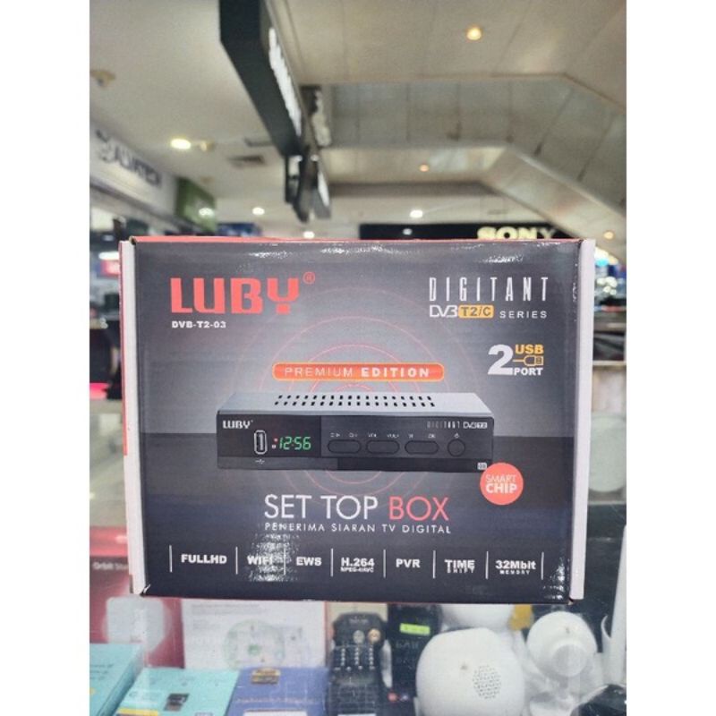 Jual Stb Luby Dvbt Set To Box Tv Hd Digital Q No Matrix Siap Digital