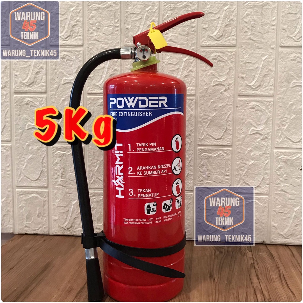 APAR 5Kg | 5 Kg bubuk ABC powder URVILA / set  alat pemadam