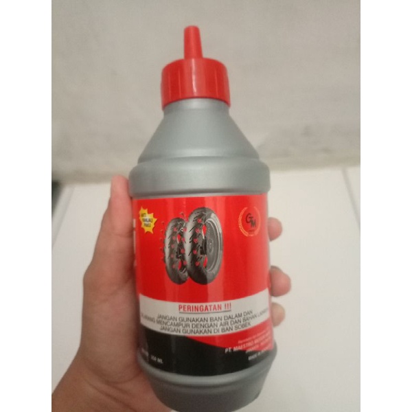 Cairan ban tubles /anti ranjau  350 ml..for all motor dan mobil