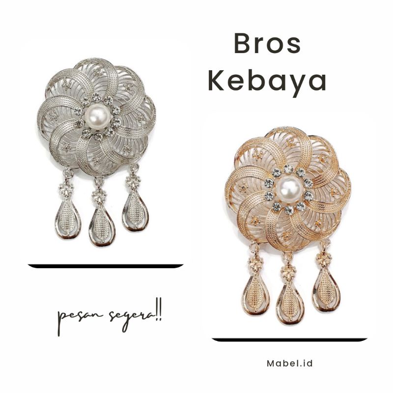 Bros kebaya Modern  | kutubaru | aksesoris