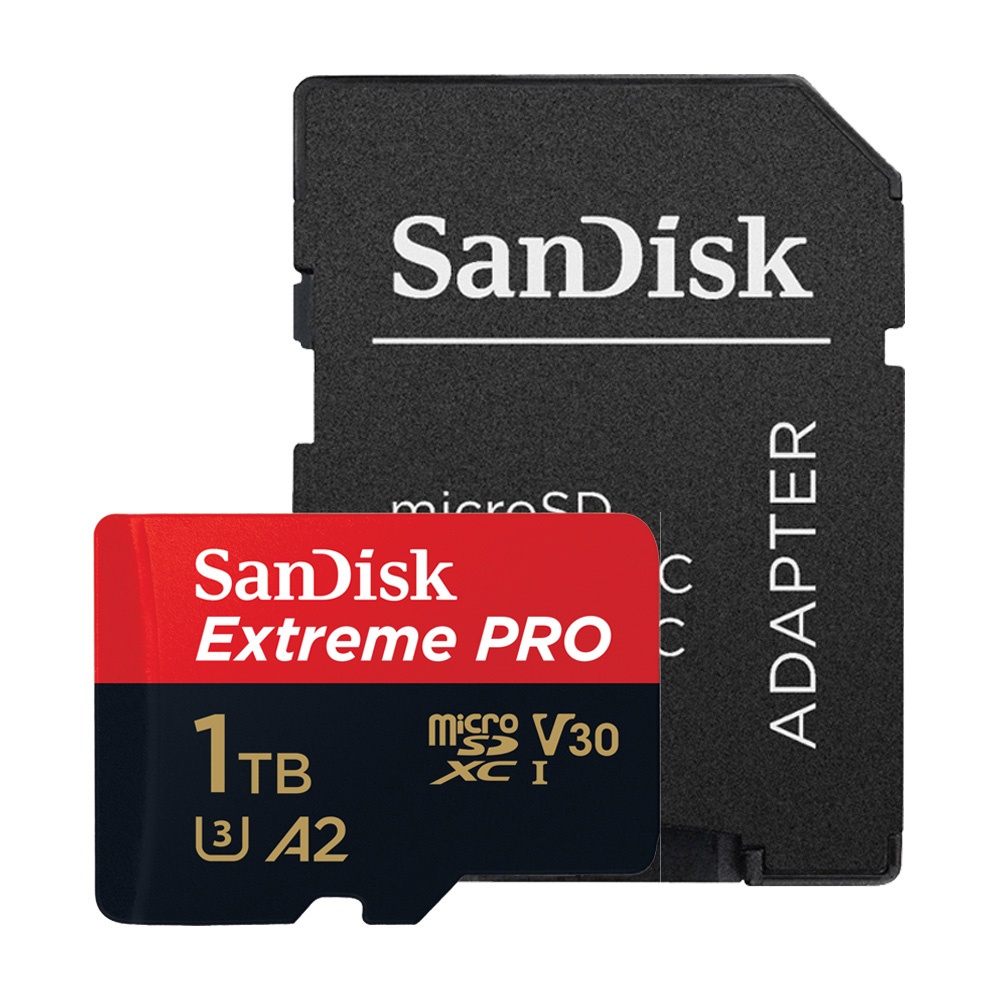 Micro SD SanDisk Extreme Pro SDXC 1TB with Adapter- SDSQXCD-1T00-GN6MA