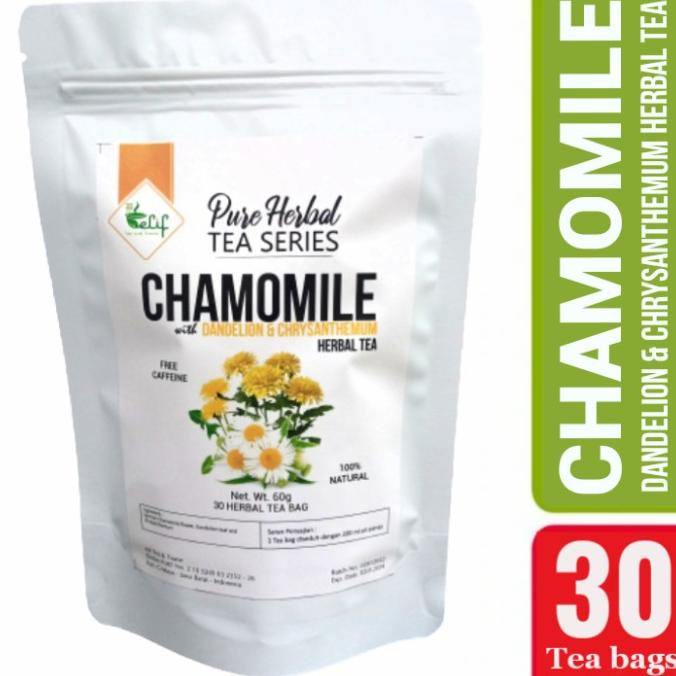 

[BISA COD] Chamomile Dandelion Chrysanthemum Herbal Tea (2g x 30 Tea Bag)