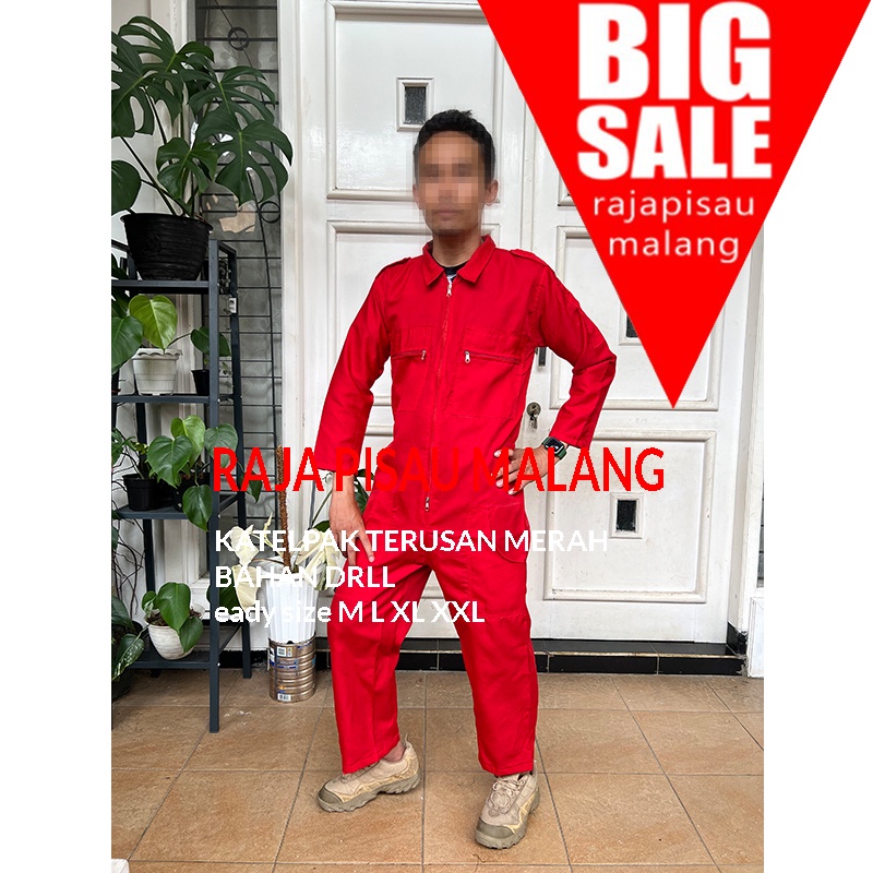 WEARPAK katelpak proyek werpak safety coverall BAJU KERJA