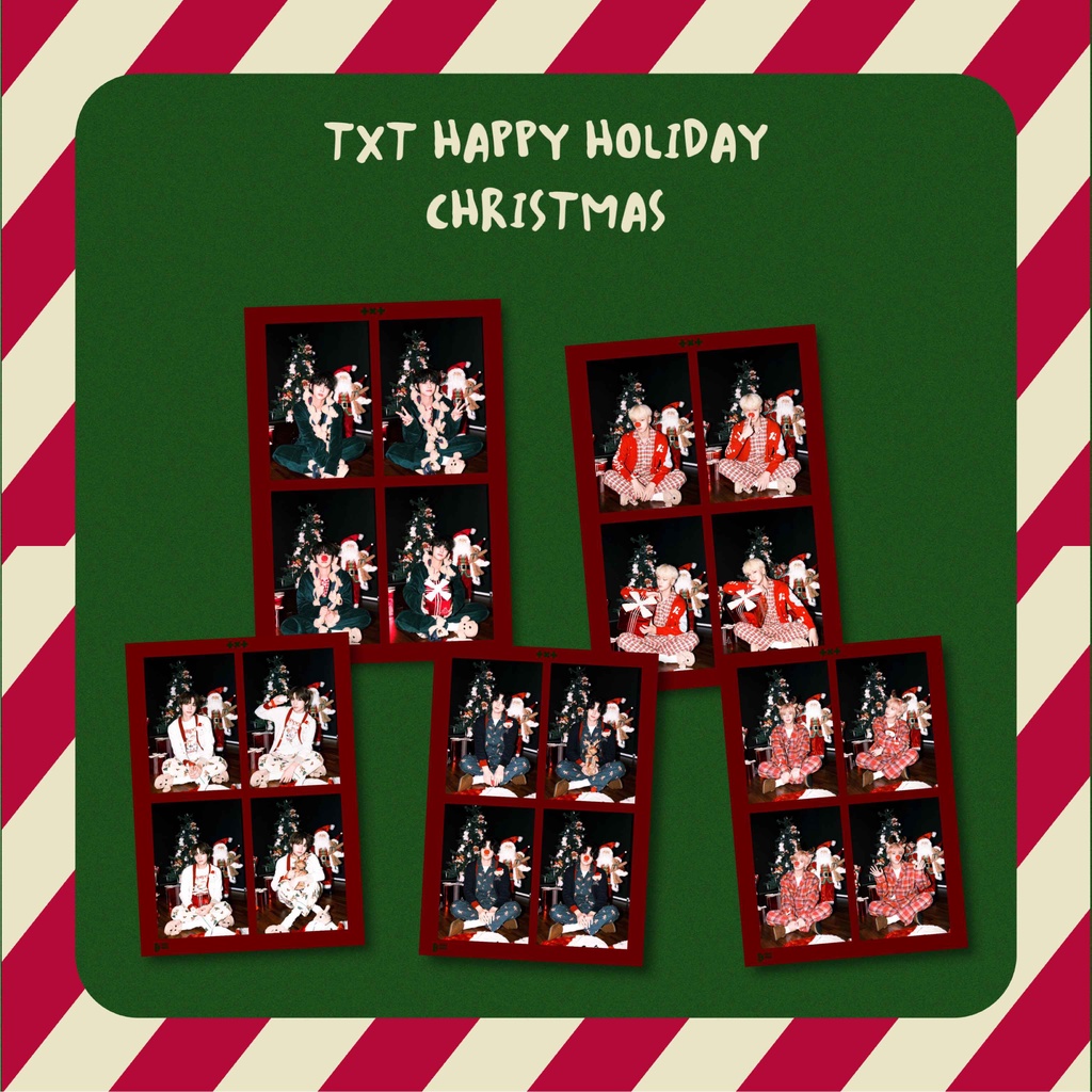 [kstuffind] TXT HAPPY HOLIDAY CHRISTMAS POSTCARD MURAH A6 TUBATU MOA TEBAL