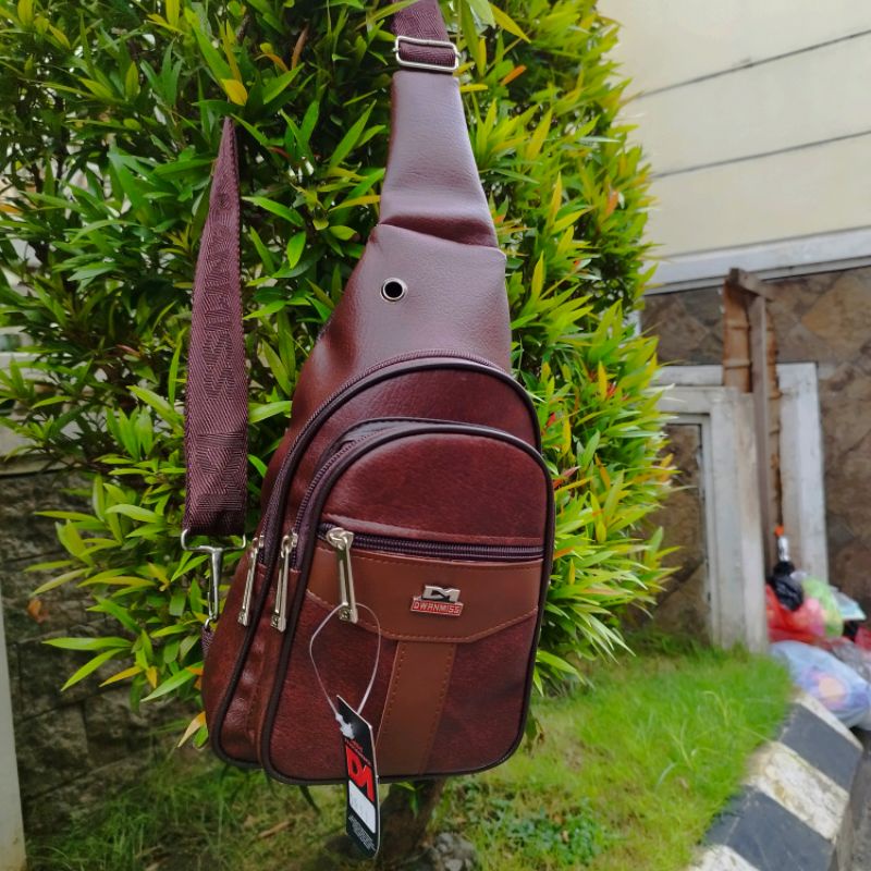 SlingBag Pria Original DM | Tas Selempang Dada Pria Best Quality