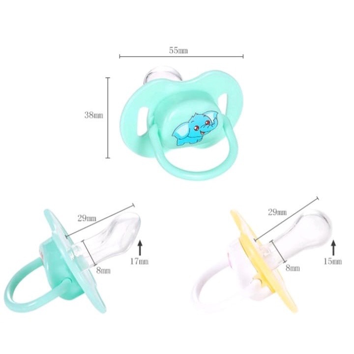 EMPENG DOT BAYI KARTUN - Maianan Baby Pacifier Higenis Food Grade Gigitan Silicon Anak Murah