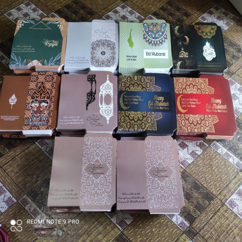 

[Lembaran] [Bisa Pilih Motif] Amplop Lebaran Jumbo 100 Lembar