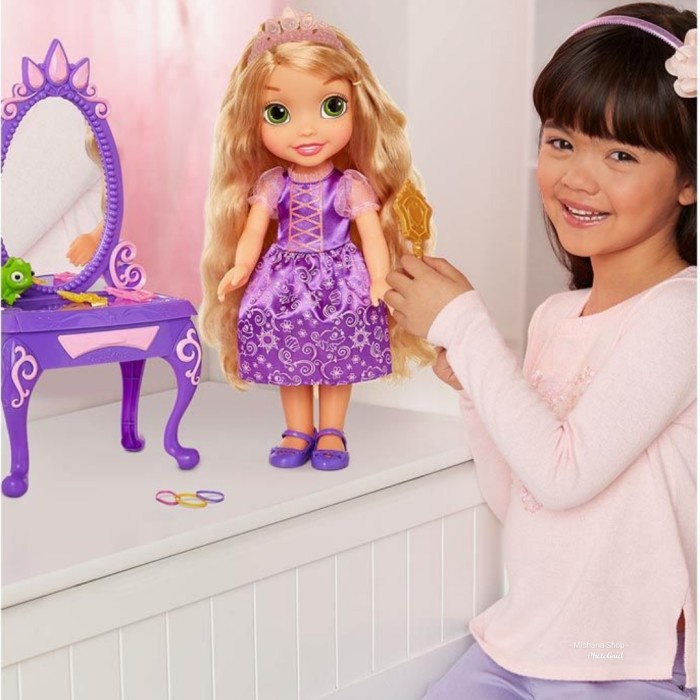 Boneka My First Rapunzel Disney Princess 36Cm Doll Meja Rias Jakks #Original