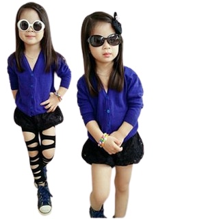 KALILA - BABY BASIC Cardigan Baju Anak Perempuan Umur 2-3 Tahun / Bahan Rajut Halus