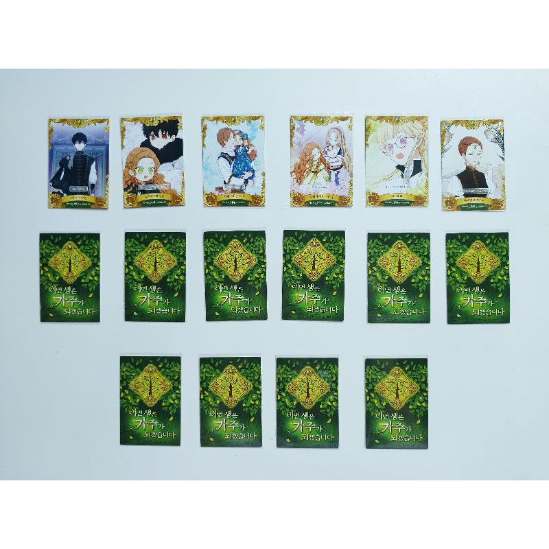 Collecting Card Manhwa I Shall Master This Family (Official)