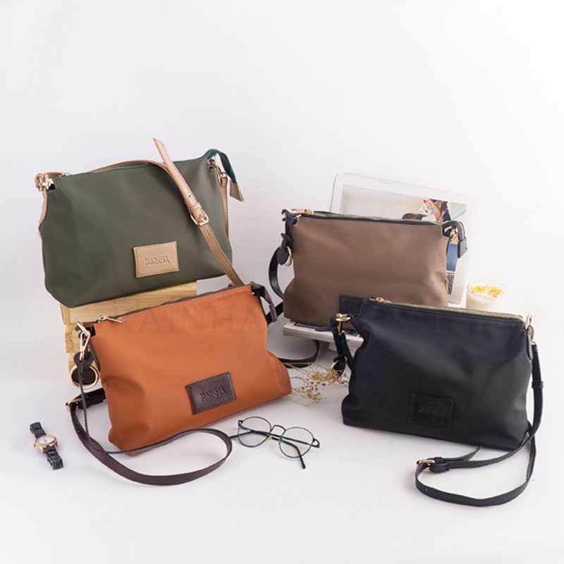 tas wanita rainha adiva sling bag anti air