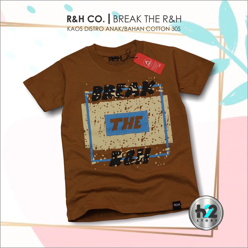 Setelan Kaos Distro Anak Celana Boxer Setelan Atasan Anak dan Celana Usia 3-4 Tahun By H22Story