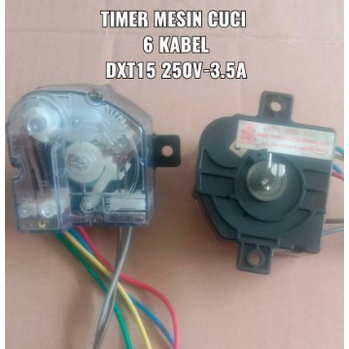 Timer Pencuci Mesin Cuci Sanken DXT15 6 Kabel Original