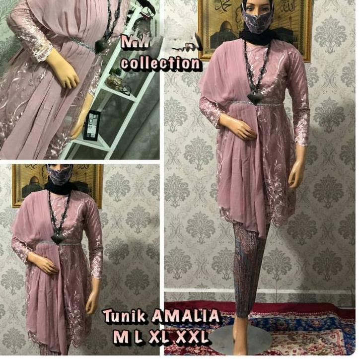 Termurah Dewi • SETELAN KEBAYA TUNIK AMALIA SELENDANG / KEBAYA OUTFIT KEKINIAN / KEBAYA KONDANGAN / 