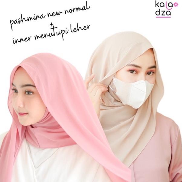 [J-C6C[»] Kaladza Hijab - Pashmina New Normal Instan Premium Babydoll langsung kirim