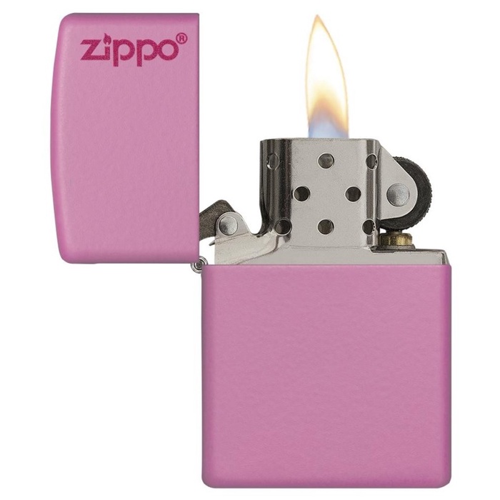 Korek Api Zippo Matte Pink Grade Ori