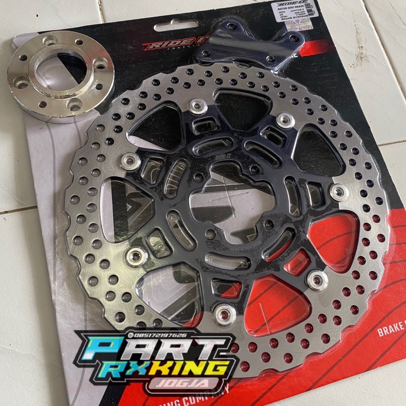 Piringan cakram Ride it  pnp rxking Jupiter Z, fiz r Model D-TRACKER 300MM | piringan model dtracker