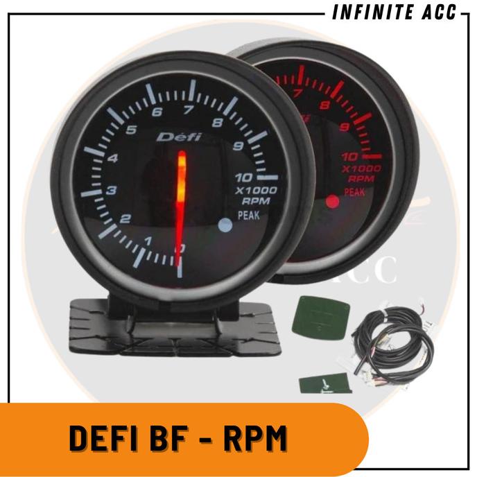 Termurah INDIKATOR DEFI BF RPM METER GAUGE MOBIL RACING