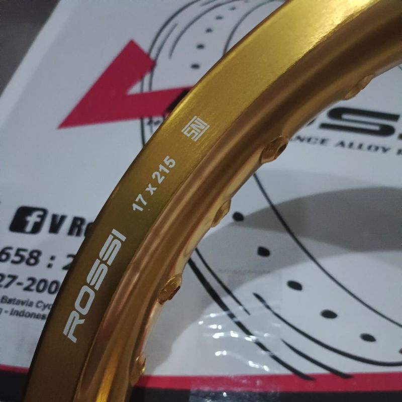 ROSSI VELG WM KOTAK 215 RING 17 ALLOY ALUMINIUM