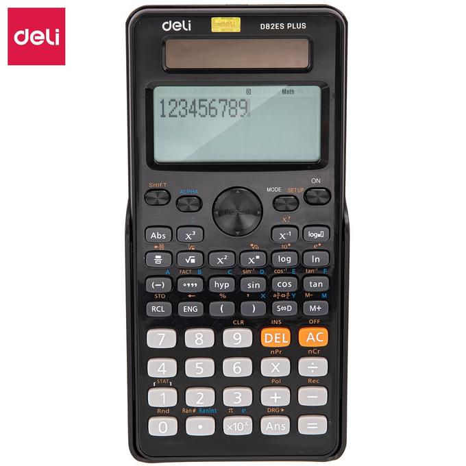 

Deli Ed82Es Calculator/Kalkulator-252F Scientific Calculator