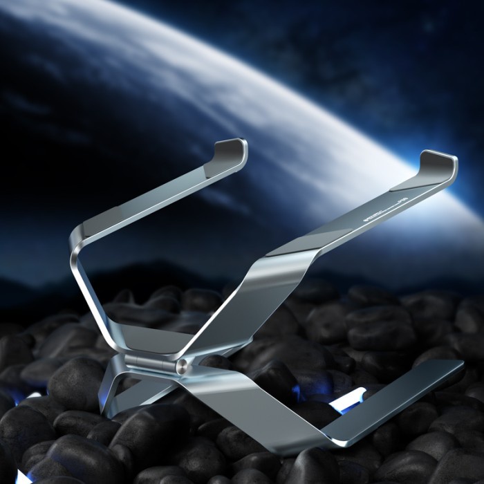 Colta Aluminium Laptop Rise High Stand Holder Bracket Premium Dudukan