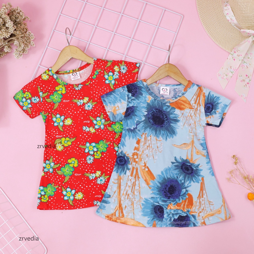 Dress Amirah Bayi uk 3-12 month / Baju Tidur Balita Anak Perempuan Adem Kaos Lucu Dres Harian Murah kiosbalitaaprilia