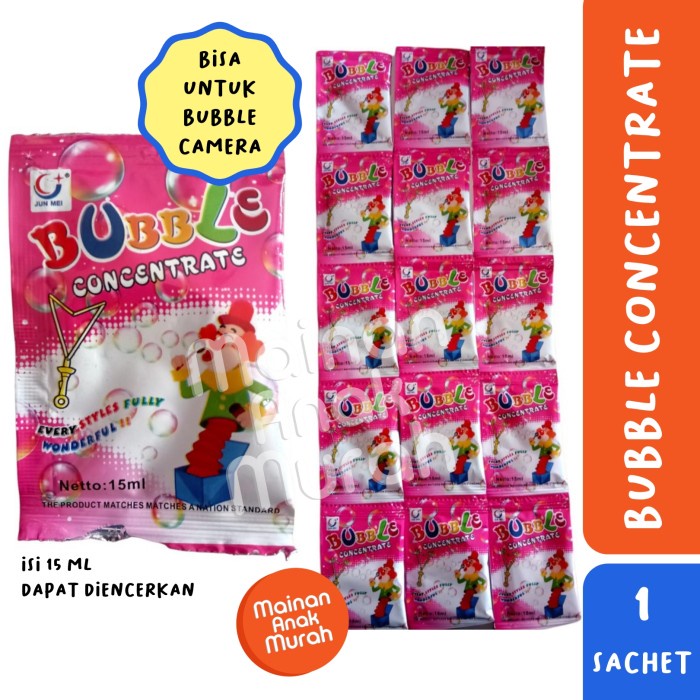 

*:*:*:*:*] Bubble Concentrate 15 Ml Sachet / Refill Isi Ulang Bubble Camera