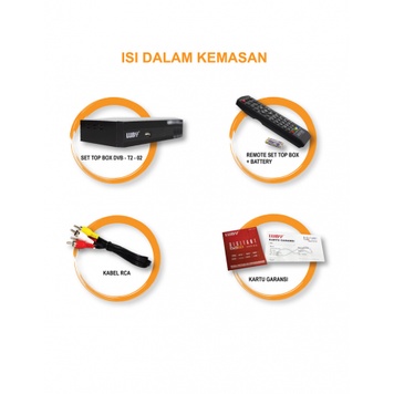 SET TOP BOX LUBY DVB-T2-02 DIGITANT DVB T2 SERIES / STB LUBY DVB-T2-02