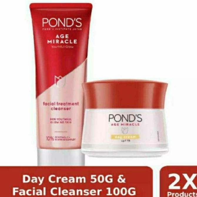 Ponds Age Miracle Day Cream Moisturizer 50g &amp; Pond's Age Miracle