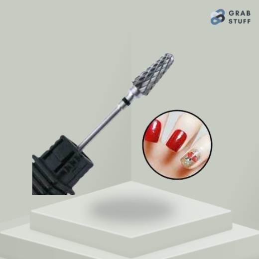 Mata Bor Mini Kikir Poles Kuku Elektrik Bahan Baja Tungsten Untuk Manicure Pedicure / Alat Kikir Pengikir Kuku Elektrik Mengkilap Mata Bor Kuku Tajam Anti Karat Murah / Alat Pedicure Menicure Elektrik / Mata Bor Mini Kecil Kikir Kuku Nail Drill Electric