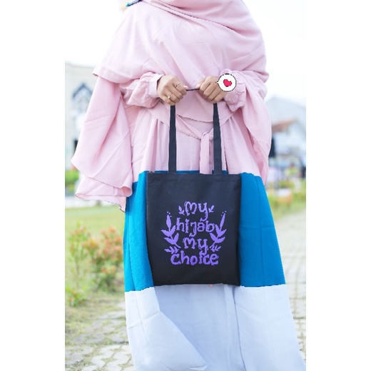 TAS NIQOB /TOTEBAG MUSLIMAH SAKU