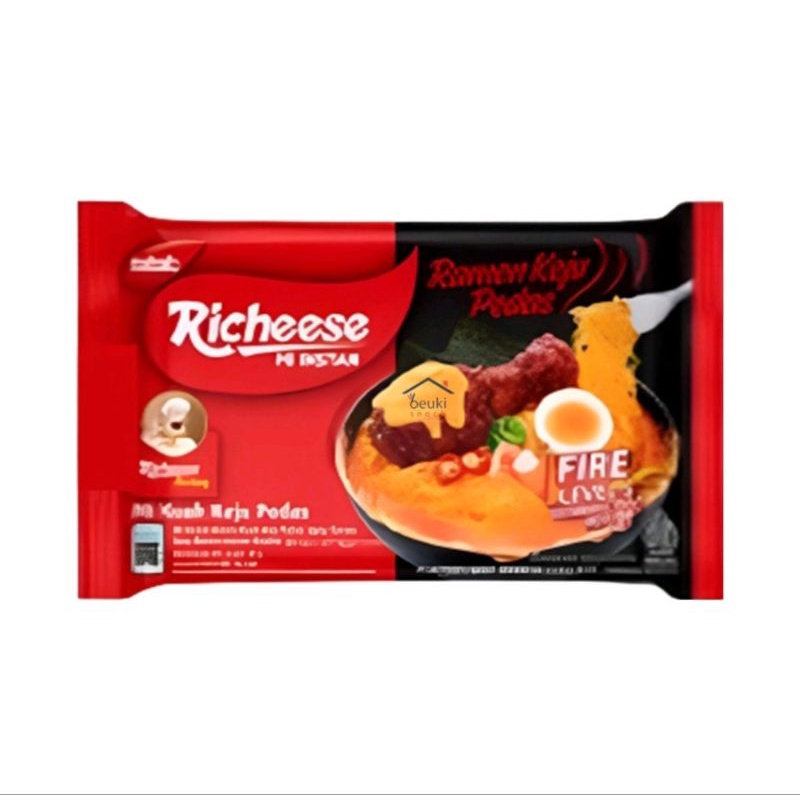 

RICHEESE MIE RAMEN KEJU PEDAS LEVEL 5