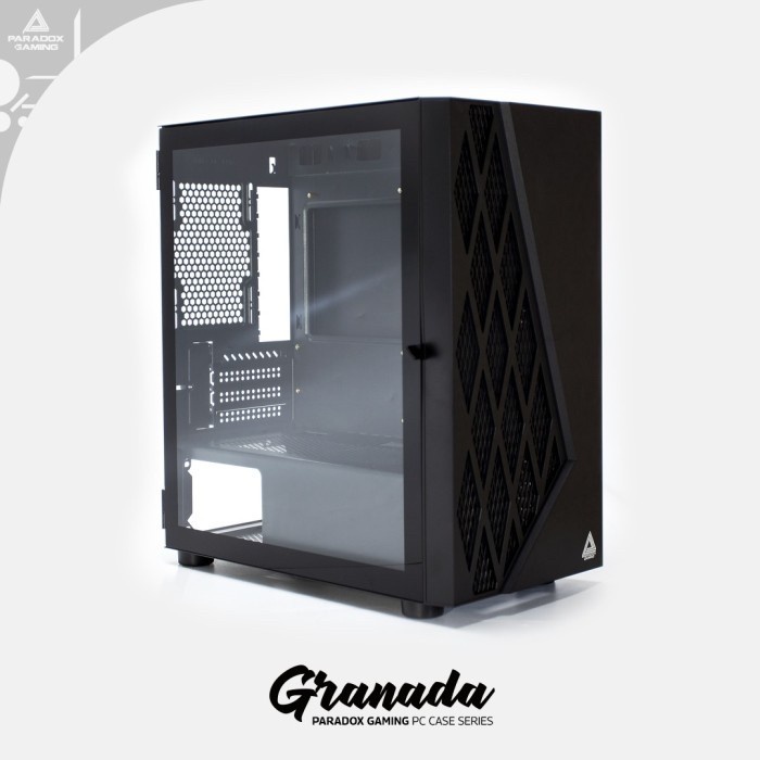 PC Case Paradox Gaming Granada Tempered Glass