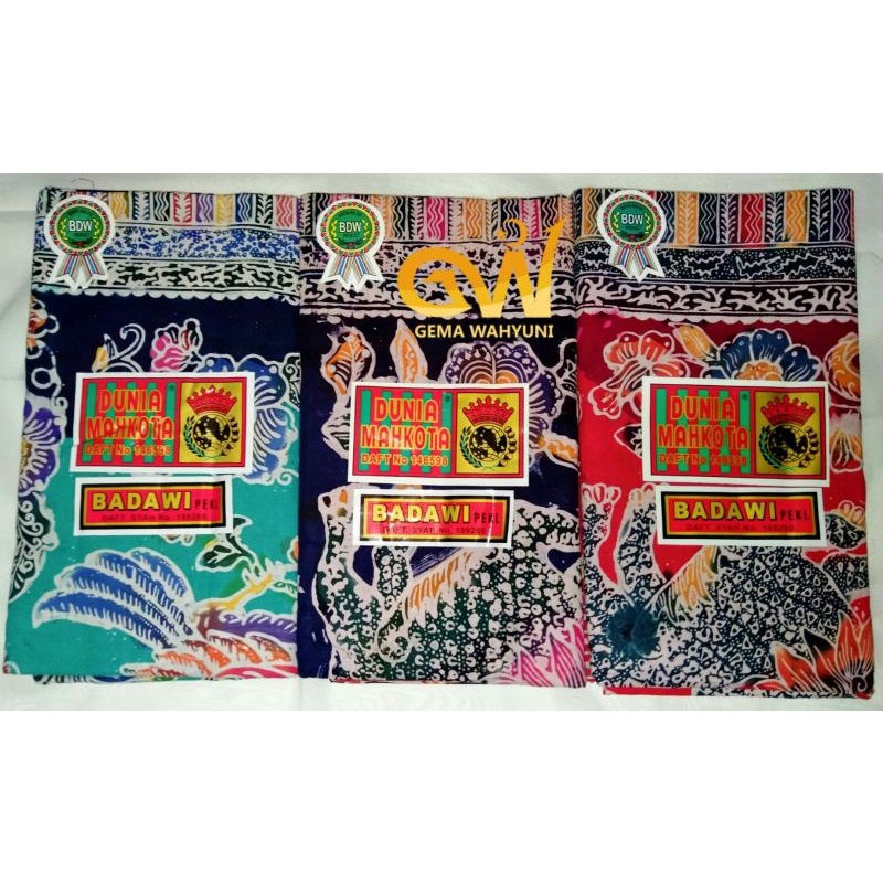 Selendang Badawi | Gendong Bayi Dunia Mahkota | Kain Gendong Batik Panjang