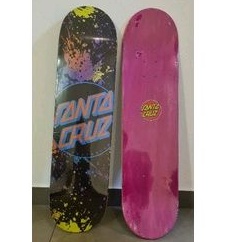SANTA CRUZ 8 Inch Skateboard Deck Griptape Included