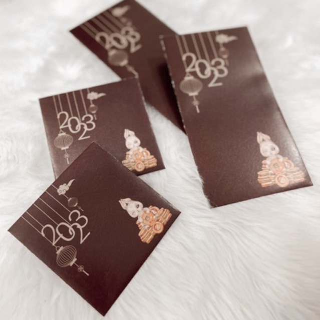 

8 pcs / set Angpao Imlek Tahun 2023 Shio Kelinci | Angpao Simple Elegan