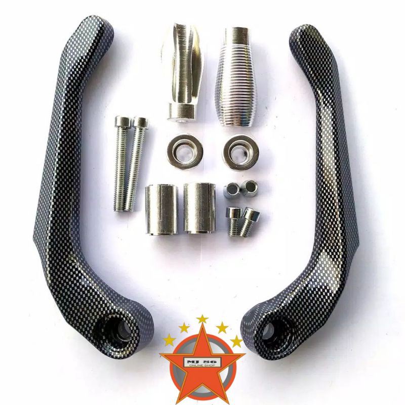 PROMO Proguard Karbon Handguard Carbon Universal Nmax Pcx Aerox Ninja R15 R25 Vixion Gsx Satria FU
