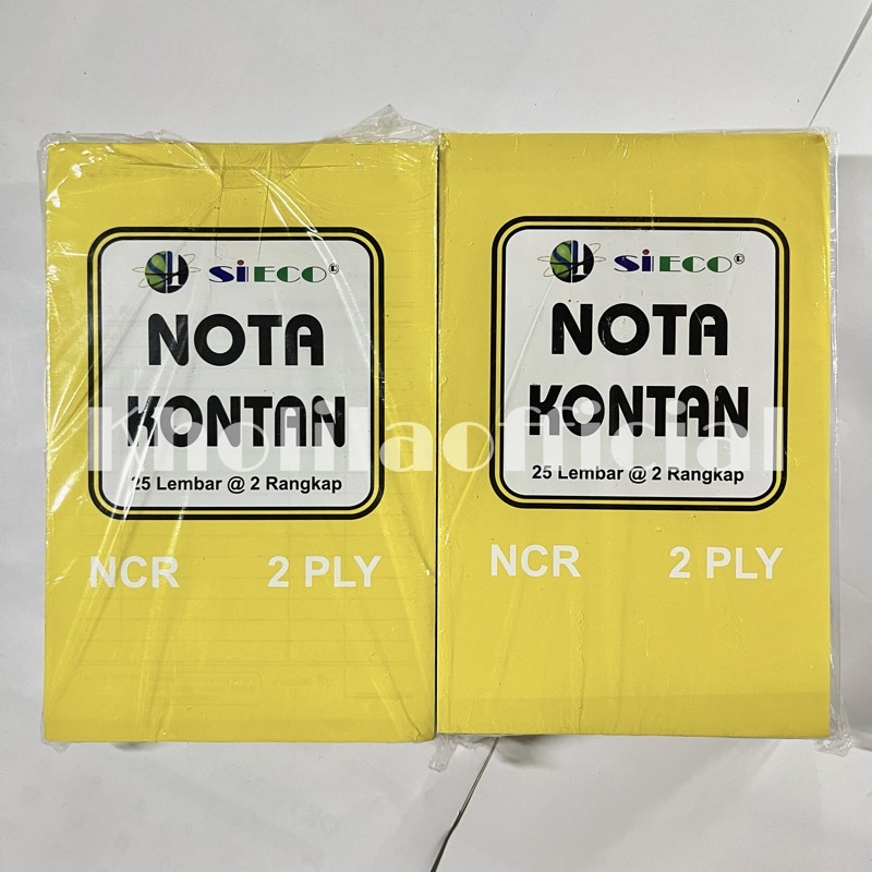 

NOTA KONTAN KECIL NCR 2PLY EDS-ON ISI 10 PCS