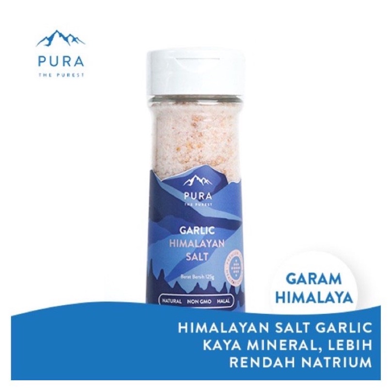 

Pura Himalayan Salt Garlic