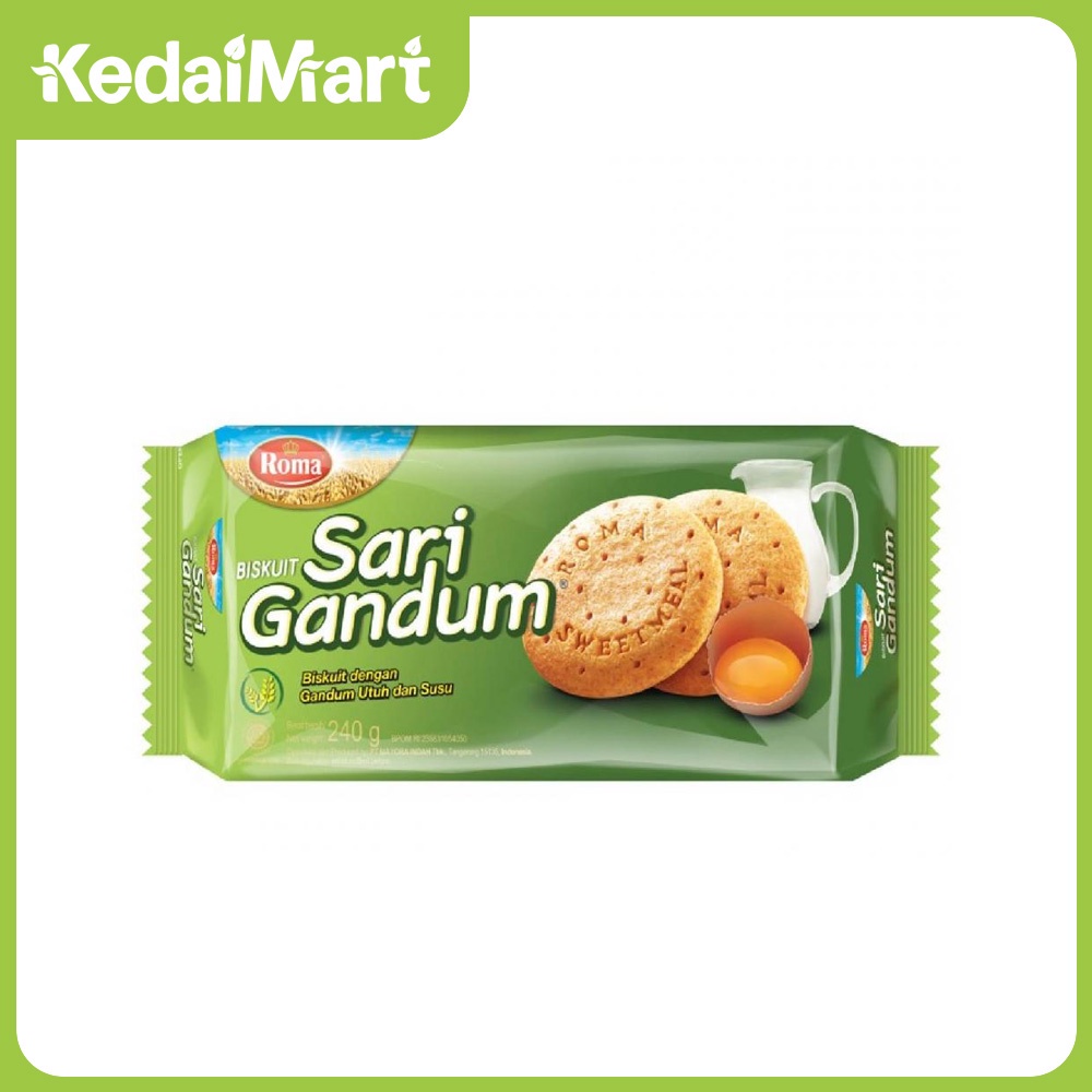 

Roma Biskuit Sari Gandum 240 Gram